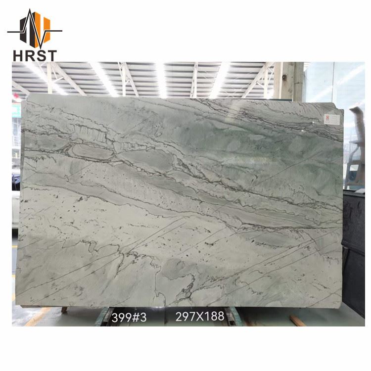 Bookmatch blue tahoe quartzite slab (2)