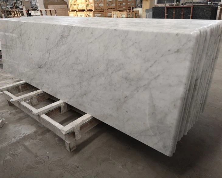 Carrara White Marble Bar Top (6)