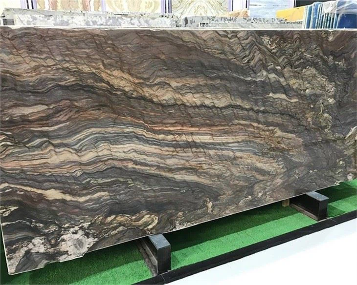 Explosion Blue Quartzite Slabs