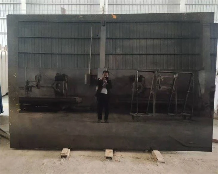 Ink Black Marble Slabs