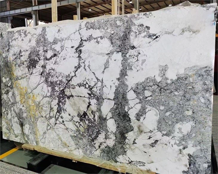 Invisible Grey Marble Slab