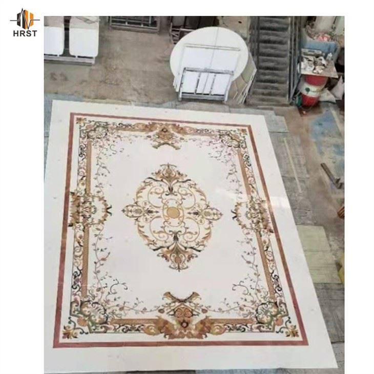 stone medallion for floor