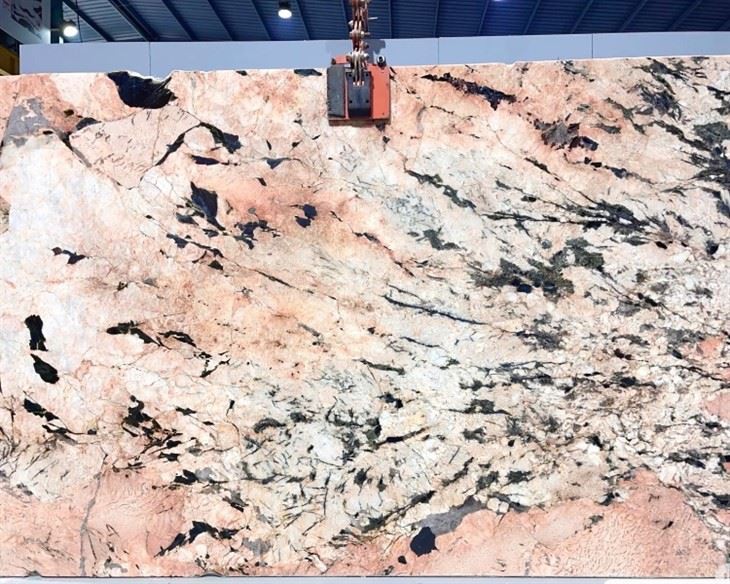 Pandora pink stone slab