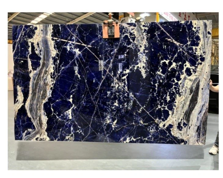 Blue Sodalite Granite Big Slabs