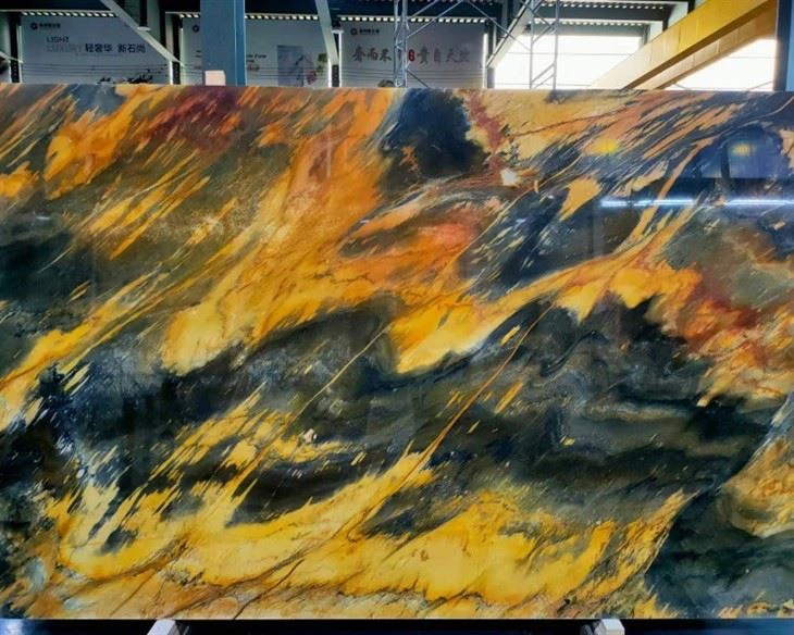Jacaranda Quartzite Slab