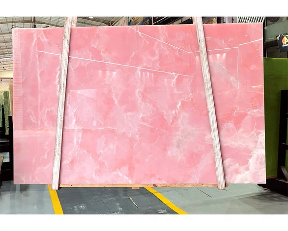 Pink Onyx slab Pink Onyx slab