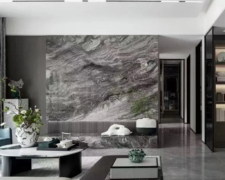 Arabescato Orobico Grigio Marble wall